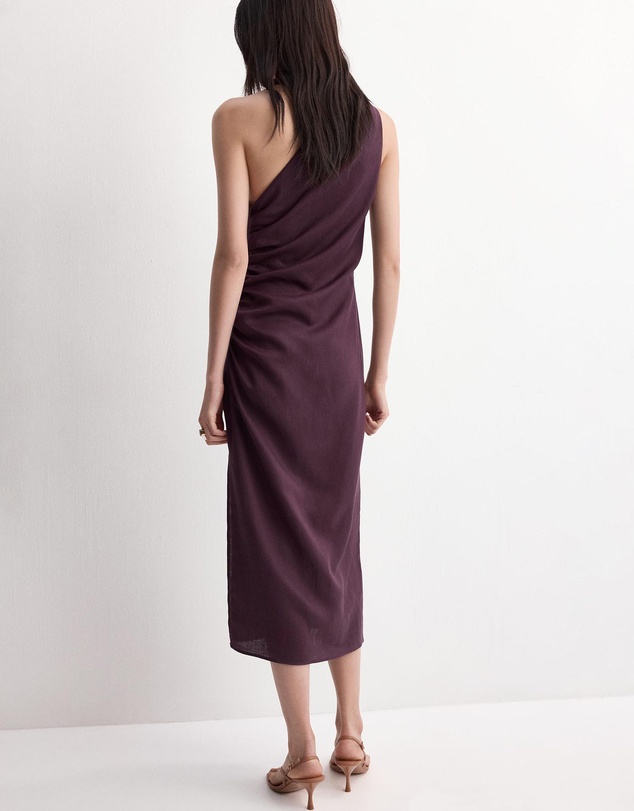M.N.G - Asymmetrical Dress With Side Slit