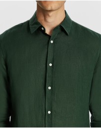 yd. - West Hampton Pure Linen Shirt