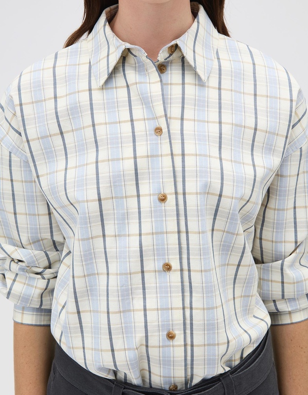 Oroton - Boyfriend Check Shirt