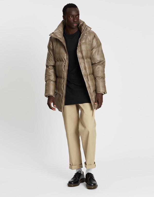 RAINS - Check Puffer Coat - Unisex