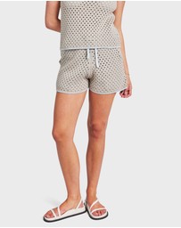 Academy Brand - Farrah Crochet Short