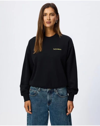 No Problemo - Mini Problemo Embroidered Sweatshirt