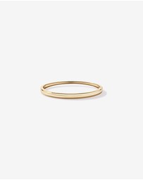 Michael Hill - Polished Hinge Bangle in 18kt Vermeil
