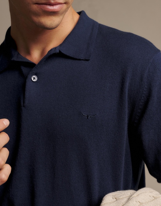 R.M.Williams - Percy Cotton SS Knit Polo