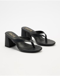 Dazie - Julia Block Thong Heels