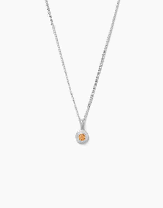 Kirstin Ash - Birthstone Necklace November Citrine