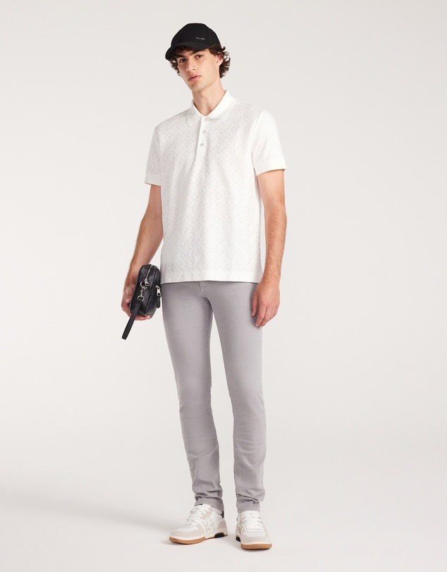 Calibre - Solid Monogram Polo White