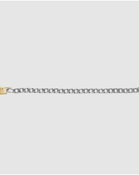 Diesel - Steel Silver-Tone Bracelet