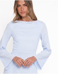 Petal & Pup - Cynthia Mini Dress - Periwinkle
