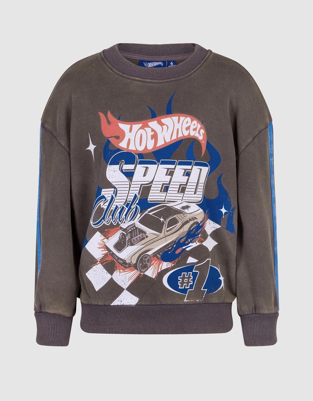 Rock Your Kid - Hot Wheels Speed Club Sweat Top - ICONIC EXCLUSIVE - Kids