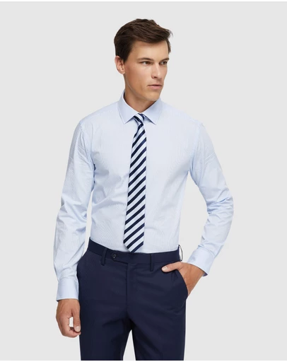 Oxford - Beckton Cotton Striped Shirt