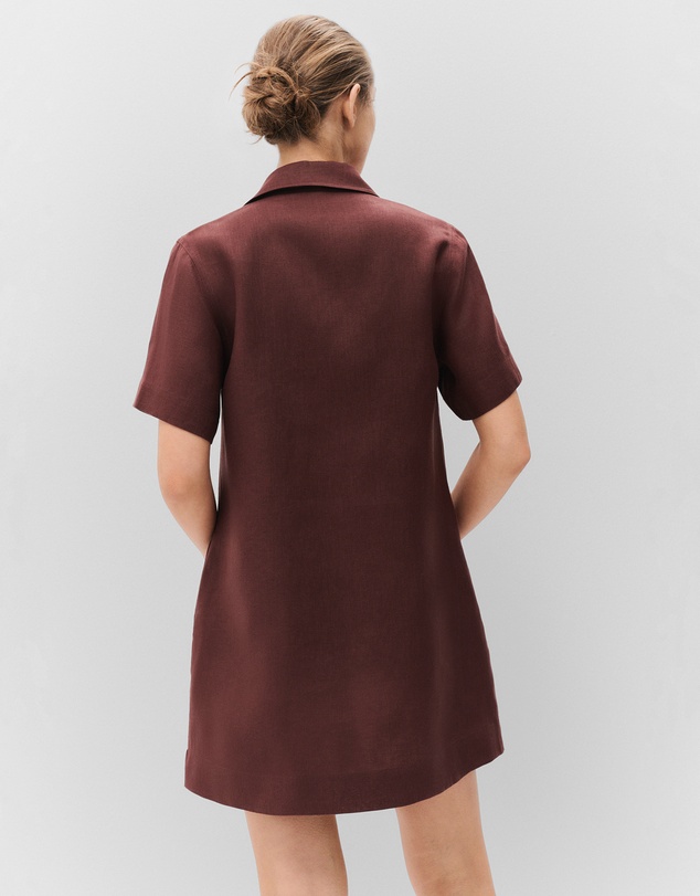 UNISON - Collared Linen Dress