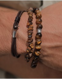 Kuzzoi - ICONIC EXCLUSIVE - Coconut Beads Bracelet in 925 Sterling Silver