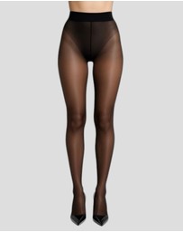 High Heel Jungle - 15 Denier Glazed Finish Tights- Luminous 2pack