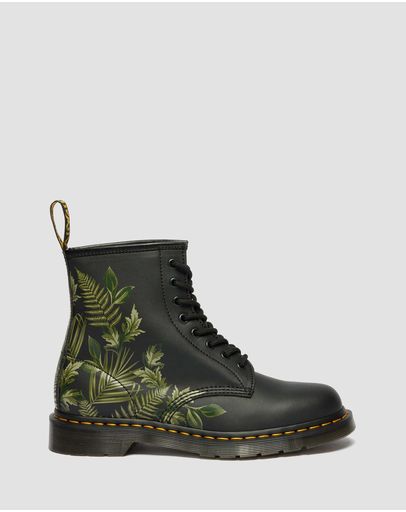 Black, Green, Genix Nappa & Evergreen Print