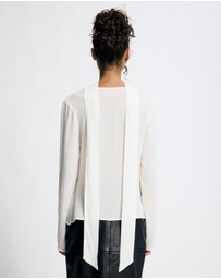 Lover - Morgana Cowl Scarf Neck Top