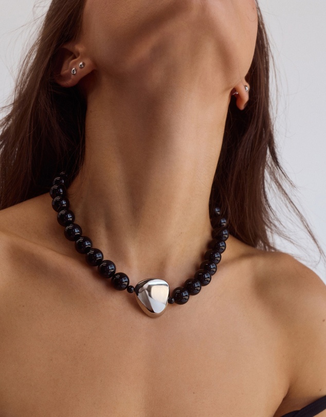 CENDRE - Plaza Necklace Silver