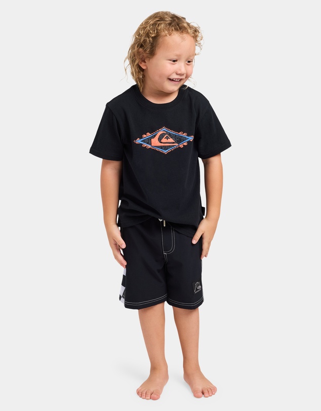 Quiksilver - Boys 2 to 7 Corners T-Shirt