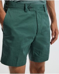 Calibre - Tech Cotton Shorts Sea Green