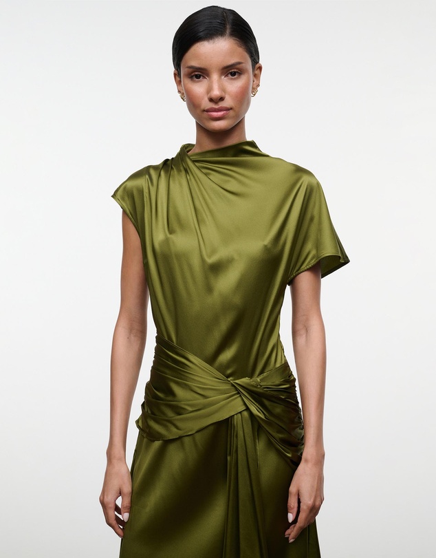 Staud - Davina Silk Dress