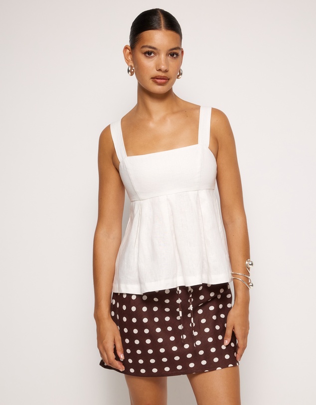 AERE - Eden Linen Top