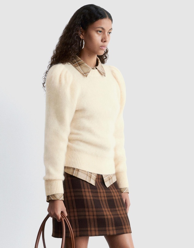 & Other Stories - Mohair-Blend Puff-Sleeve Jumper