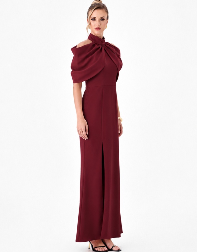 Bariano - Rosay Overlay Fishtail Maxi