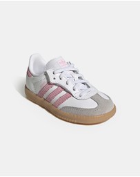 adidas Originals - Samba OG Comfort Closure Elastic Lace Shoes - Babies