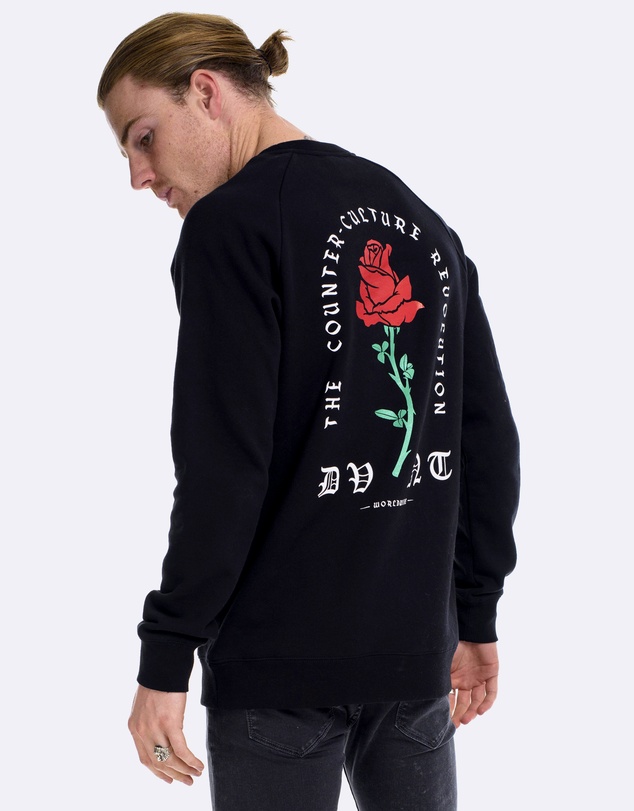 DVNT - Barbed Rose Crewneck
