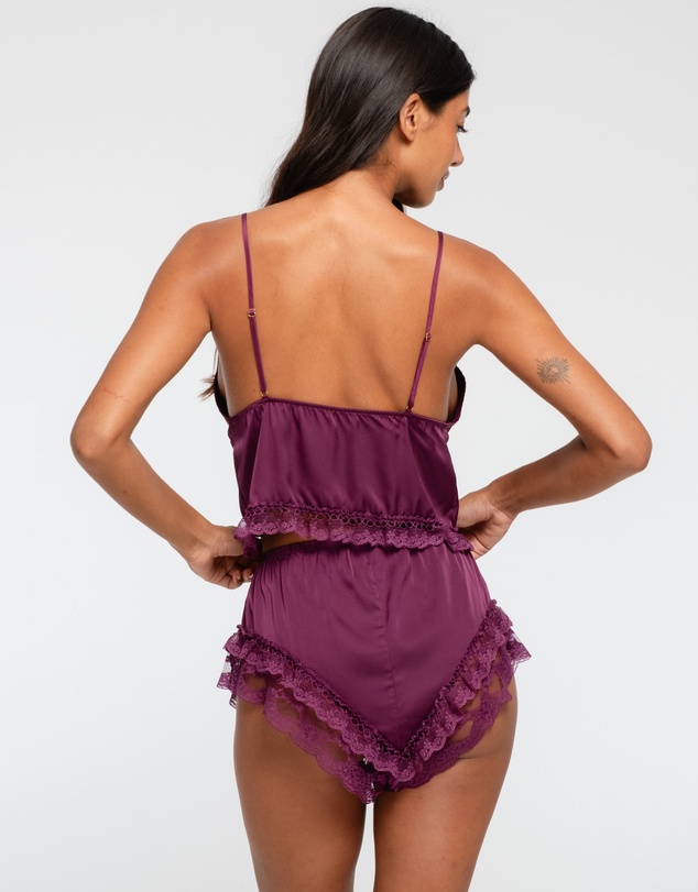 One Empire - Kaia Cami Shorts Set - Purple
