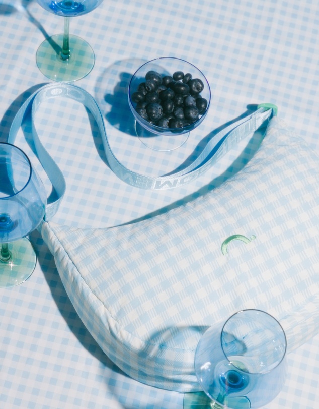 The Somewhere Co - Blueberry Medium Crescent Bag