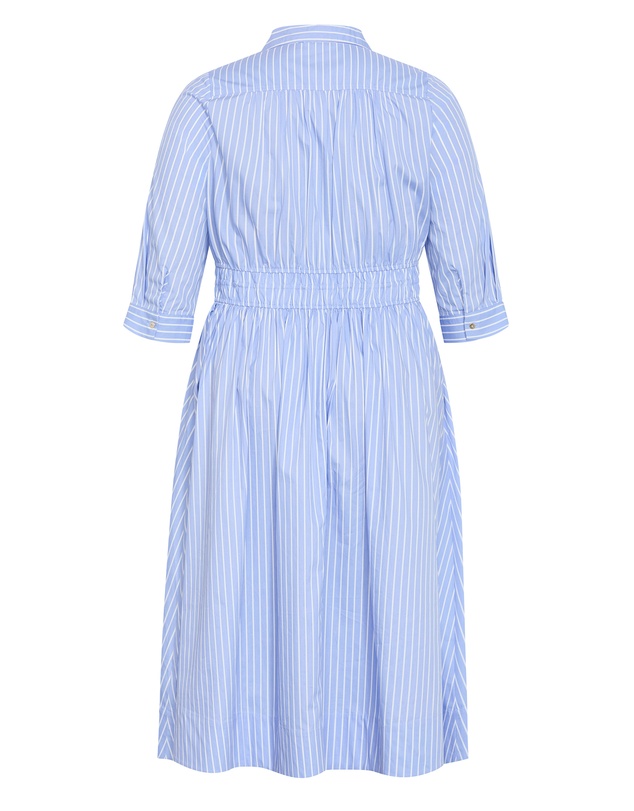 City Chic - Lana Elbow Sleeve Shirt Dress