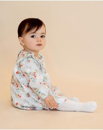 Bebe by Minihaha - Gemma Bird Organic Overlay Dress - Babies