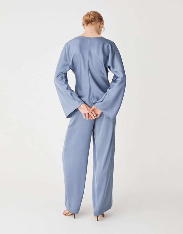 Forcast - Asma Satin Bias Cut Top