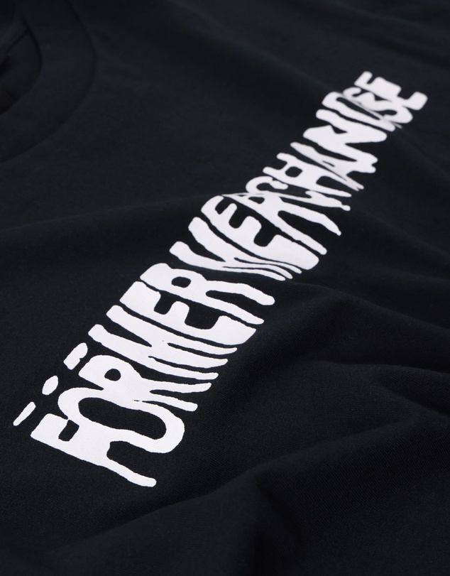 Former - Skewed T-shirt // Black