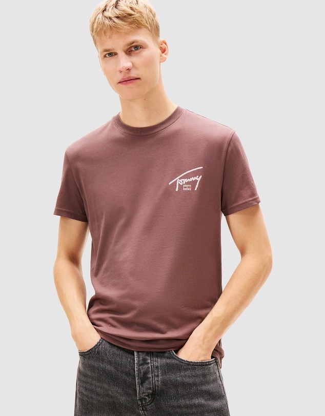 Tommy Jeans - Regular Sign Backprint Short Sleeve T-Shirt