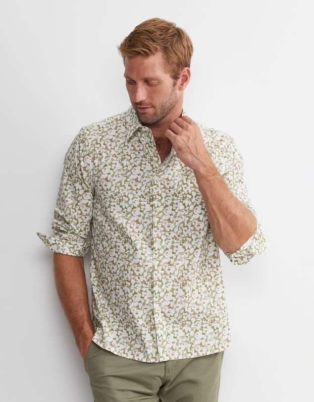 Sportscraft - George Long Sleeve Print Shirt