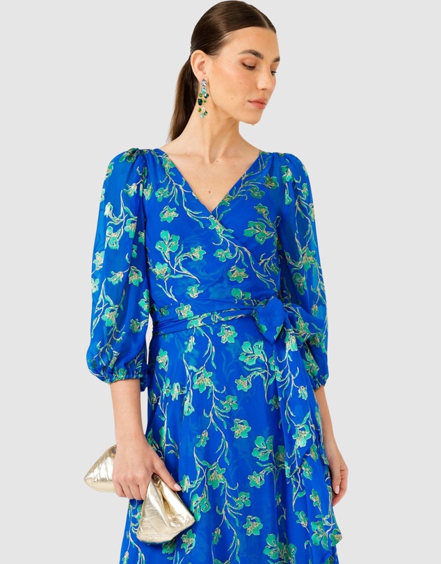 SACHA DRAKE - Water Lily Wrap Dress