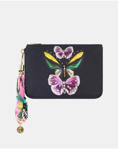 Camilla - Embellished Scarf Clutch