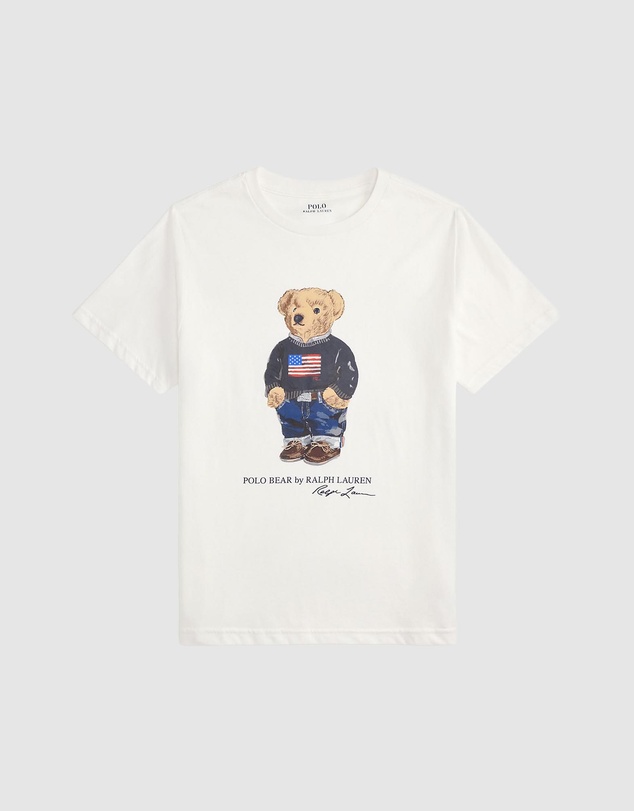 Polo Ralph Lauren - Polo Bear Cotton Jersey Tee - Teens
