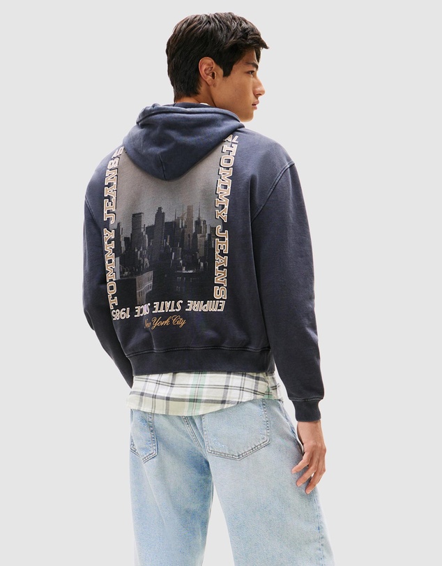 Tommy Jeans - 90s Washed Photo City Hoodie