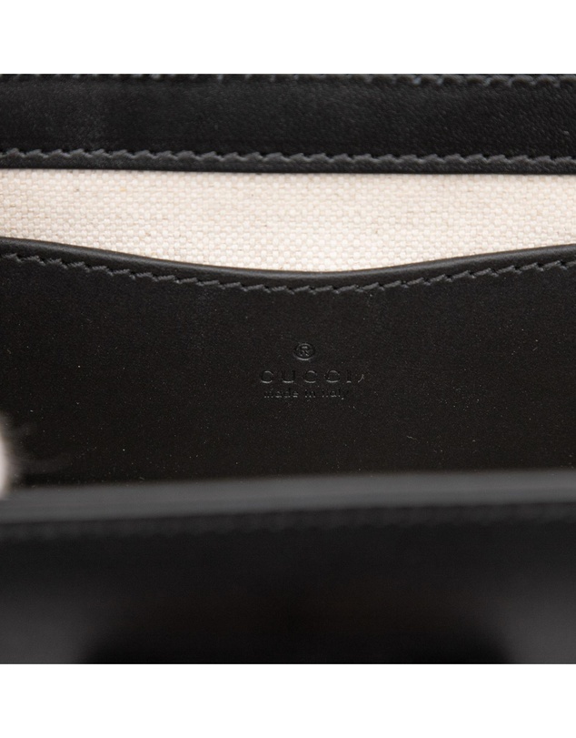Gucci - Pre-Loved Mini Leather Bamboo 1947 Belt Bag