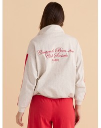 Betty Basics - Rocco Quarter Zip Sweatshirt