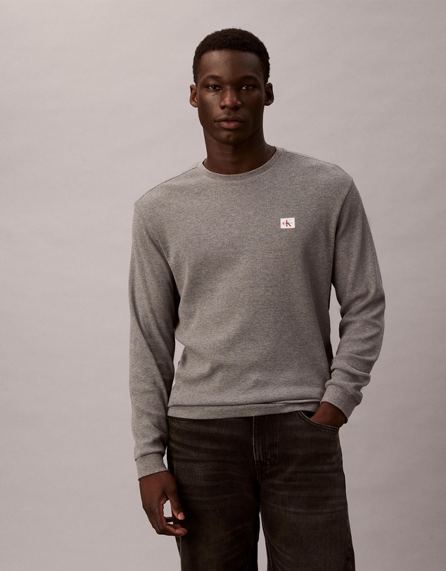 Calvin Klein Jeans - Waffle Crewneck Sweatshirt