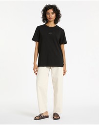 Status Anxiety - Feels Right T-Shirt With Logo