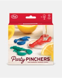 FRED - Party Pinchers-Drink Markers-Set of 6