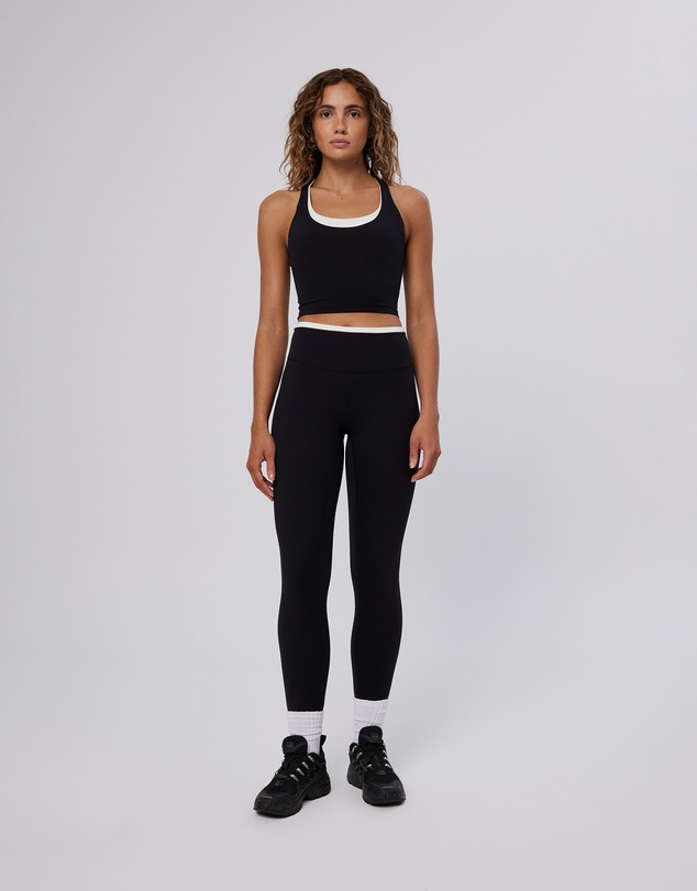 Upstate - Air Sculpt Double Layer Tank - Black