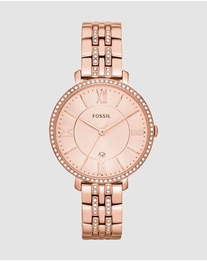 Fossil - Jacqueline Rose Gold-Tone Analogue Watch