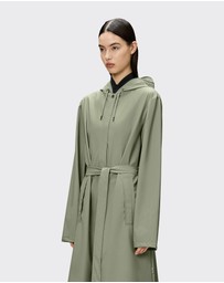 RAINS - A-Line W Longer Rain Jacket