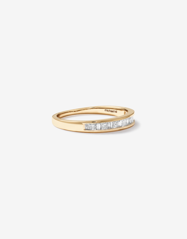 Michael Hill - Wedding Band with 0.33 Carat TW of Diamonds in 14kt Yellow Gold